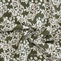 Popular 45s tecida 100%Rayon Vibrane Floral Impresso Fabric